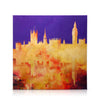 purple parliament - 39" x 39"