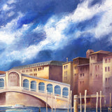 early morning, rialto - 36" x 24"