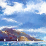 sailing - 36" x 24"