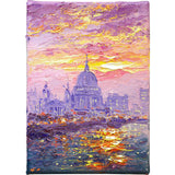 evening sparkle, st. paul's - 5" x 7"