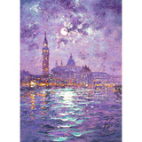 moonlight sparkle, san georgio maggiore - 5" x 7"