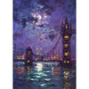 moonlight sparkle, tower bridge, london - 5" x 7"