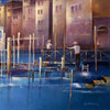 early morning, rialto - 36" x 24"