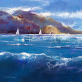 sailing - 36" x 24"